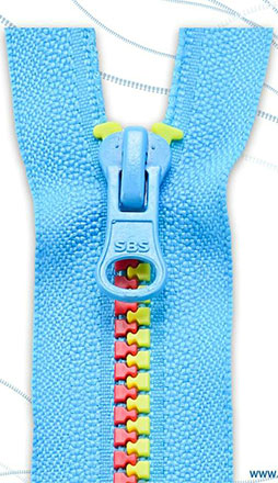 Plastic Zipper Multi-color Tape&Teeth 1