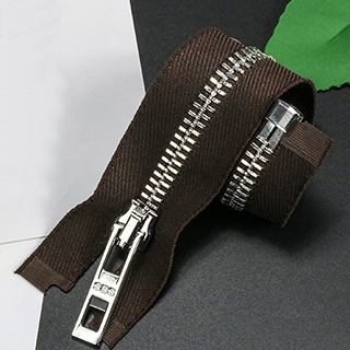Metal Zipper With Elastic Tape
